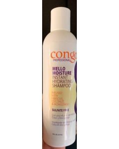 Congo Mello Moisture Instant Hydrating Shampoo 8oz