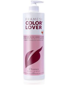 Framesi Color Lover Moisture Rich Conditioner is used to replenish moisture to the hair after shampooing thereby leaving your hair softer