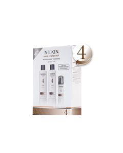Nioxin System 4 starter Kit for Noticeably Thinning fine Chemically Treated Hair