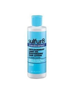 Sulfur 8 Light Oil Moisturizing Hair Lotion 8oz