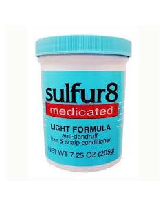 Sulfur 8 Medicated Light Formula anti-dandruff hair & scalp conditioner 7.5oz